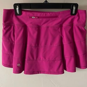 Lululemon Pace Rival Skirt - sz 8 - Berry